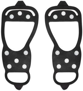 Springos Raczki turystyczne, nakładki kolcowe czarne uniwersalne rozmiar 41-45 4