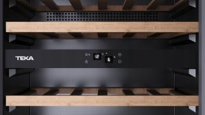 Chłodziarka do wina Teka Sommelier RVI 20046 GBK Chłodziarka do wina do zabudowy na 44 butelki 10