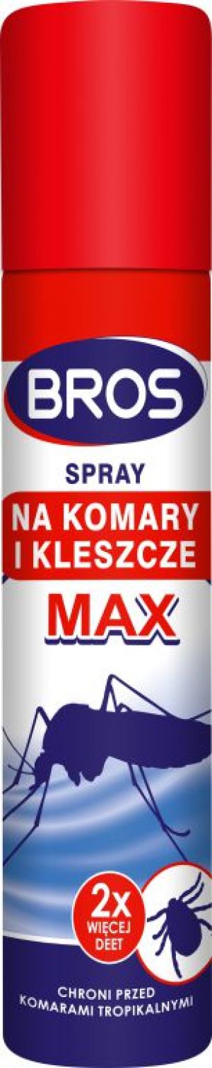 Bros Spray na komary i kleszcze MAX 90ml 1