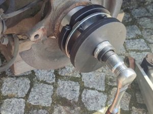 Zestaw narzędzi do wymiany łożysk, ściągacz łożysk piasty koła 28el. (Citroen, Opel, Peugeot, Toyota) 6