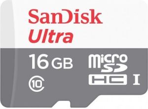 Karta SanDisk Ultra MicroSDHC 16 GB Class 10 UHS-I  (001733950000) 1