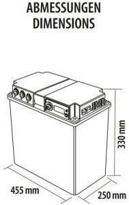 Akumulator LiFePo4 Carbest LithPowerUnit 80, 80Ah 12