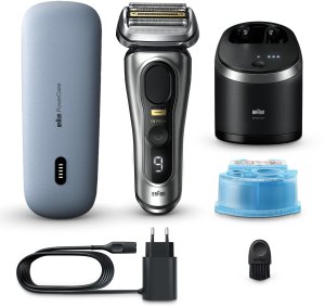 Golarka BRAUN Series 9 PRO+ 9577CC z Bazą Czyszczącą i PowerCase 3