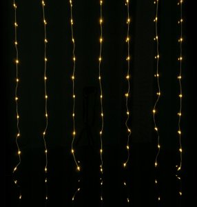 Magiczna kurtyna 100led 1mx1m 3000K,DC5V 5