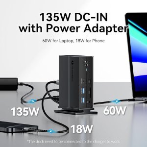 NB ACC DOCKING STATION 15IN1/USB-C MST TPUH0 VENTION 11