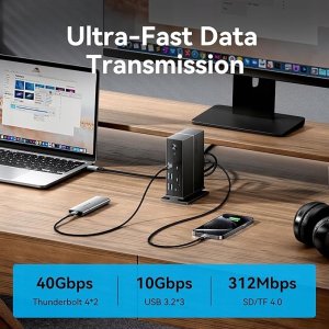 NB ACC DOCKING STATION 15IN1/USB-C MST TPUH0 VENTION 8