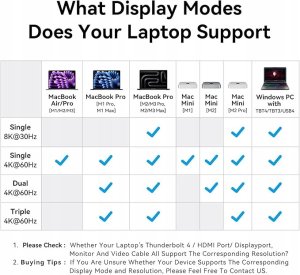 NB ACC DOCKING STATION 15IN1/USB-C MST TPUH0 VENTION 10