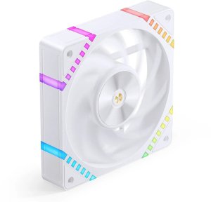 Jonsbo HF2-120 Lüfter, Reverse Blade, PWM, ARGB - 120mm, weiß 2