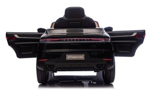 Porsche Cayenne Czarne dla Dzieci 12V 2x45W Autko na Akumulator EDUKAMP 11