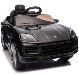 Porsche Cayenne Czarne dla Dzieci 12V 2x45W Autko na Akumulator EDUKAMP 14