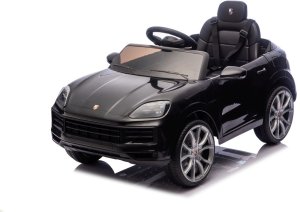 Porsche Cayenne Czarne dla Dzieci 12V 2x45W Autko na Akumulator EDUKAMP 15