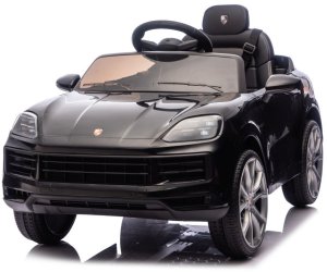 Porsche Cayenne Czarne dla Dzieci 12V 2x45W Autko na Akumulator EDUKAMP 18
