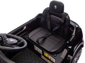Porsche Cayenne Czarne dla Dzieci 12V 2x45W Autko na Akumulator EDUKAMP 21