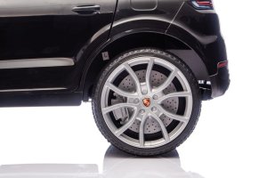 Porsche Cayenne Czarne dla Dzieci 12V 2x45W Autko na Akumulator EDUKAMP 23