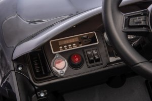 Porsche Cayenne Czarne dla Dzieci 12V 2x45W Autko na Akumulator EDUKAMP 27