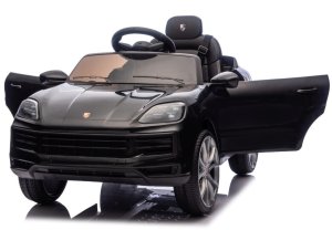Porsche Cayenne Czarne dla Dzieci 12V 2x45W Autko na Akumulator EDUKAMP 9