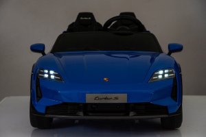 Licencjonowany Taycan Turbo S Blue 24V Jeździk na Akumulator 2x90W EDUKAMP 15