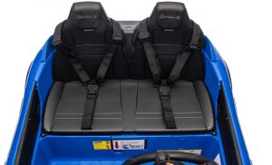 Licencjonowany Taycan Turbo S Blue 24V Jeździk na Akumulator 2x90W EDUKAMP 25