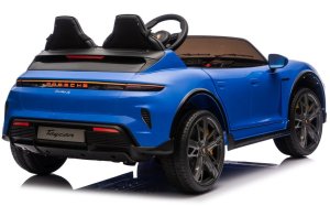 Licencjonowany Taycan Turbo S Blue 24V Jeździk na Akumulator 2x90W EDUKAMP 3