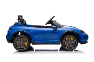 Licencjonowany Taycan Turbo S Blue 24V Jeździk na Akumulator 2x90W EDUKAMP 4