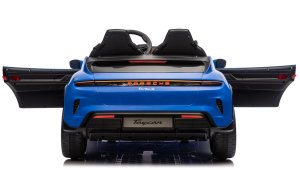 Licencjonowany Taycan Turbo S Blue 24V Jeździk na Akumulator 2x90W EDUKAMP 10