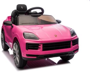 Porsche Różowe Cayenne dla Dziewczynki Licencjonowany Pojazd na Akumulator EDUKAMP 15