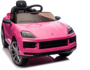 Porsche Różowe Cayenne dla Dziewczynki Licencjonowany Pojazd na Akumulator EDUKAMP 20