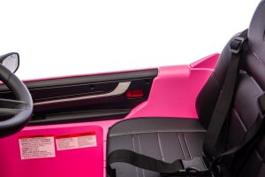 Porsche Różowe Cayenne dla Dziewczynki Licencjonowany Pojazd na Akumulator EDUKAMP 25