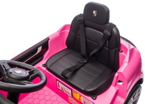 Porsche Różowe Cayenne dla Dziewczynki Licencjonowany Pojazd na Akumulator EDUKAMP 26