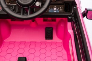 Porsche Różowe Cayenne dla Dziewczynki Licencjonowany Pojazd na Akumulator EDUKAMP 27