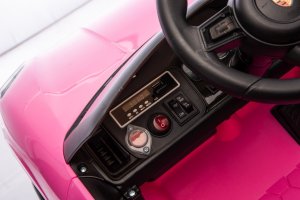 Porsche Różowe Cayenne dla Dziewczynki Licencjonowany Pojazd na Akumulator EDUKAMP 28