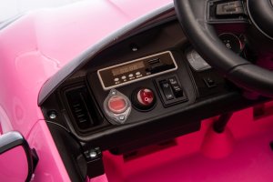 Porsche Różowe Cayenne dla Dziewczynki Licencjonowany Pojazd na Akumulator EDUKAMP 29