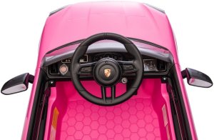 Porsche Różowe Cayenne dla Dziewczynki Licencjonowany Pojazd na Akumulator EDUKAMP 30