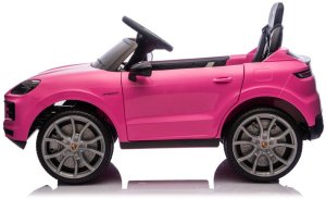 Porsche Różowe Cayenne dla Dziewczynki Licencjonowany Pojazd na Akumulator EDUKAMP 3