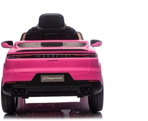Porsche Różowe Cayenne dla Dziewczynki Licencjonowany Pojazd na Akumulator EDUKAMP 5