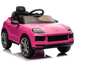 Porsche Różowe Cayenne dla Dziewczynki Licencjonowany Pojazd na Akumulator EDUKAMP 7