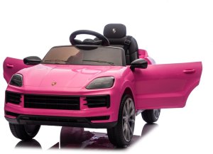 Porsche Różowe Cayenne dla Dziewczynki Licencjonowany Pojazd na Akumulator EDUKAMP 10