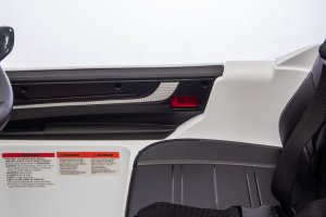 Porsche Białe Cayenne 12V Licencjonowane Autko na Akumulator dla Dzieci EDUKAMP 30