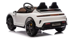 Porsche Taycan Turbo S Biały 24V Autko na Akumulator 2x90W z Pilotem EDUKAMP 9