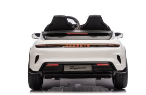 Porsche Taycan Turbo S Biały 24V Autko na Akumulator 2x90W z Pilotem EDUKAMP 10