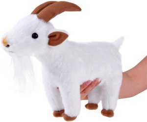 Maskotka Pluszak biała Koza 38 cm 13992 EDUKAMP 2