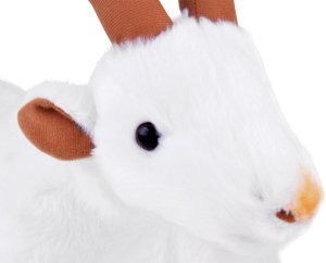 Maskotka Pluszak biała Koza 38 cm 13992 EDUKAMP 4