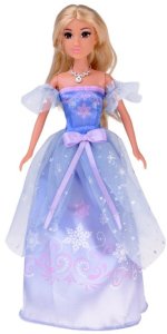 Lalka księżniczka w balowej sukni z białym koniem i karocą kareta ZA5419 EDUKAMP 4