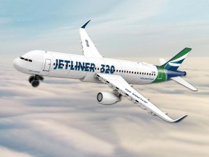 Klocki konstrukcyjne Samolot Jetliner 320 model pasażerski 133 ele ZA5678 EDUKAMP 4