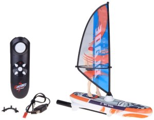 Zdalnie sterowany świecący WINDSURFER pływający na pilota RC0740 EDUKAMP 2