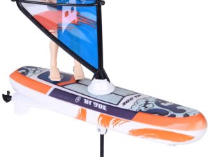Zdalnie sterowany świecący WINDSURFER pływający na pilota RC0740 EDUKAMP 6