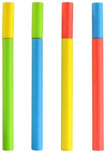 LeanToys Broń Na Wodę Wyrzutnia Wody Strzykawka Piankowa Kolorowa EDUKAMP 3