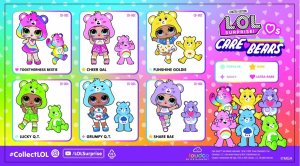Lalka L.O.L. Surprise Loves Care Bears Tots Mix MGA 9