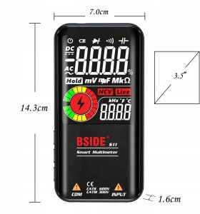 Inteligentny multimetr cyfrowy UNI-T UT123D 13