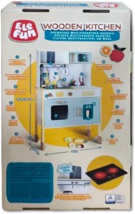 Drewniana multifunkcyjna kuchnia 30x63x103cm 5